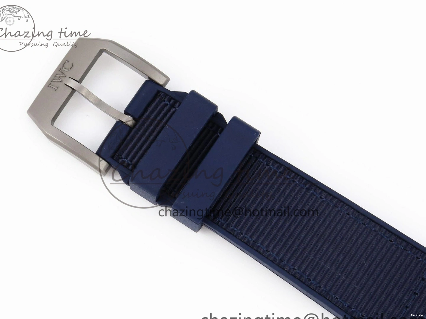 MIROTIME 0206 Original Pilot’s Watch Laureus Blue Ceramic IW328101 ZF 1:1 Best Edition on Blue Nylon Strap A 7027